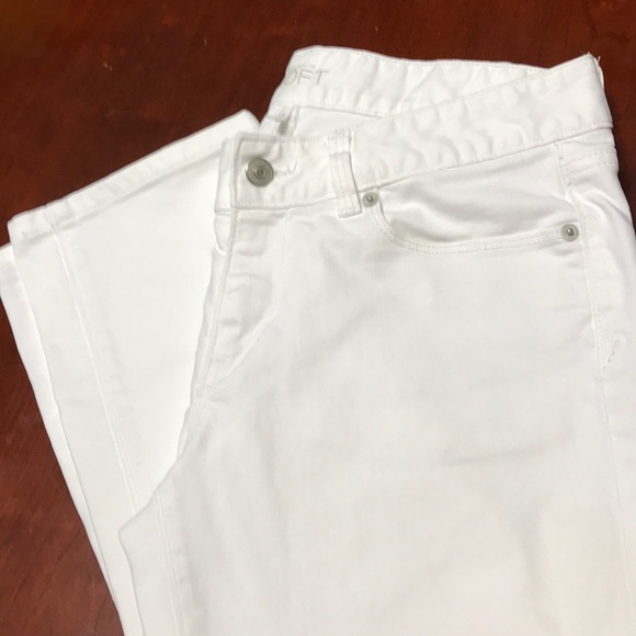 NWOT LOFT MODERN CROP SIZE 6/28, like new - Picture 2 of 7